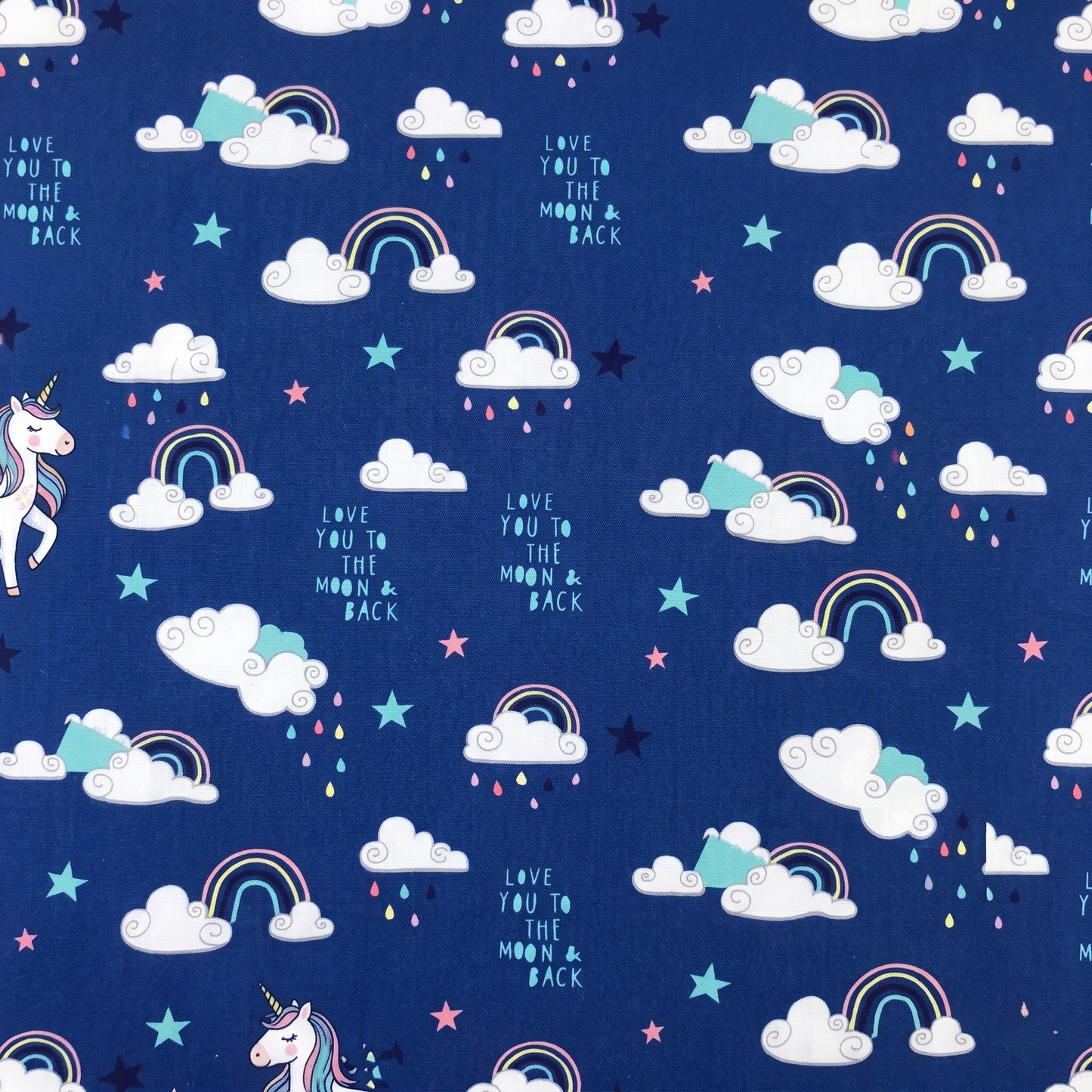 Love You to the Moon Scrub Cap