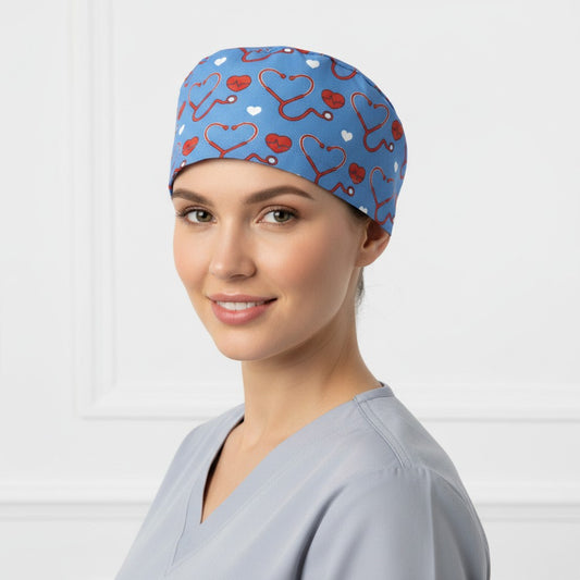 Stethoscope Scrub Cap