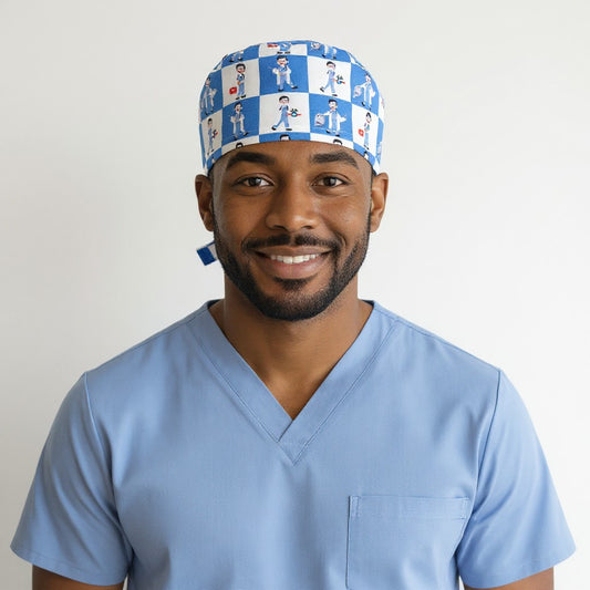 Medical Superheroes Scrub Cap