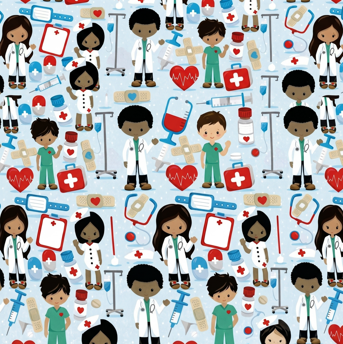 Medical Team Scrub Cap