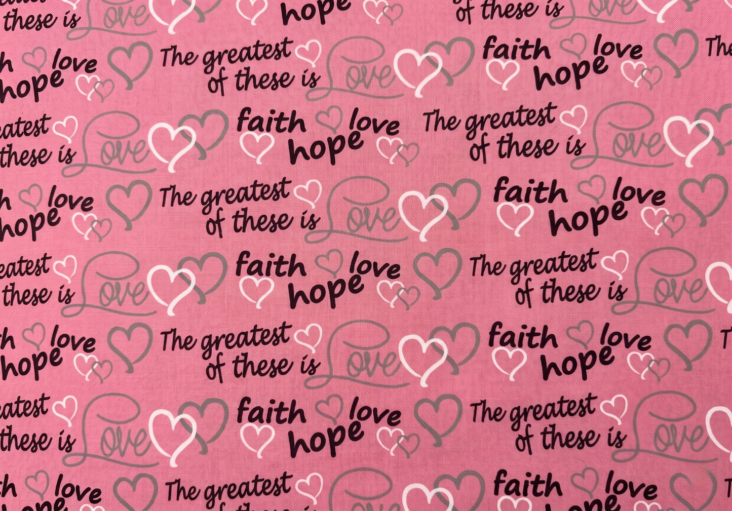 Faith & Hope & Love Scrub Cap