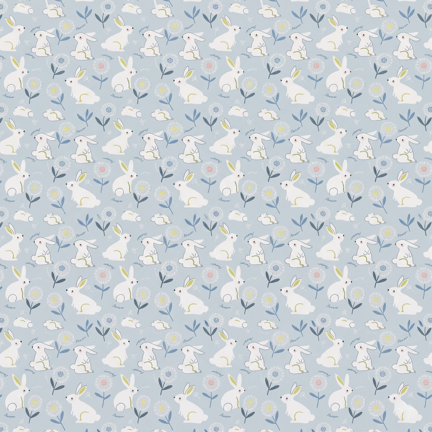 Bunny Meadow Scrub Cap