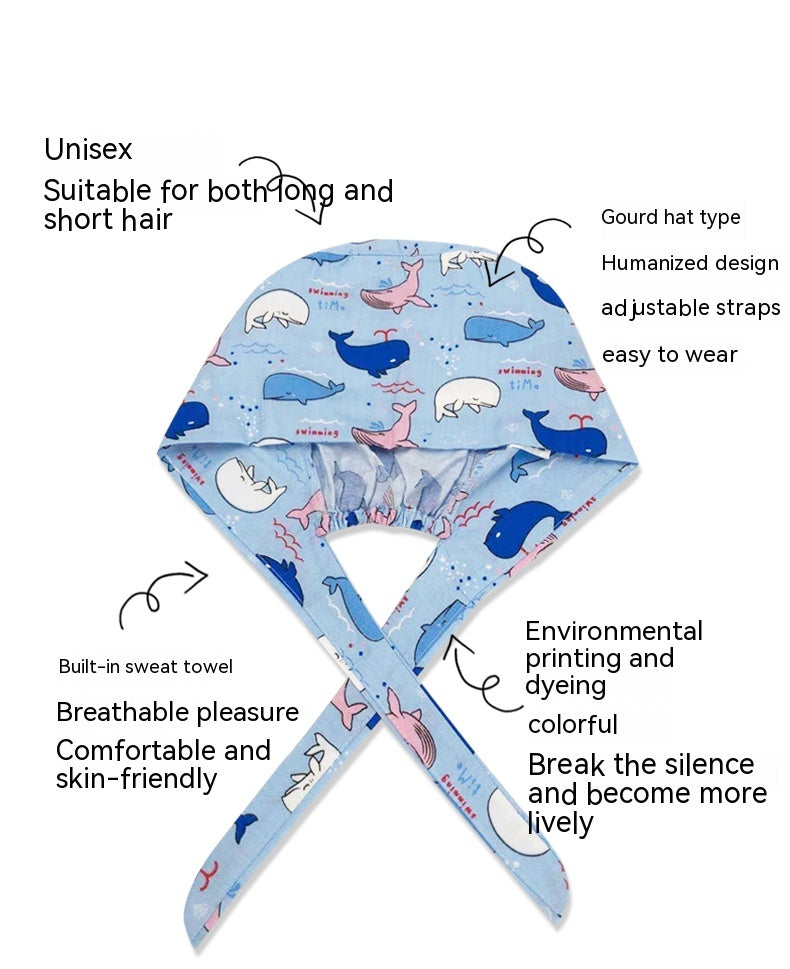 X-Ray Blue Scrub Cap