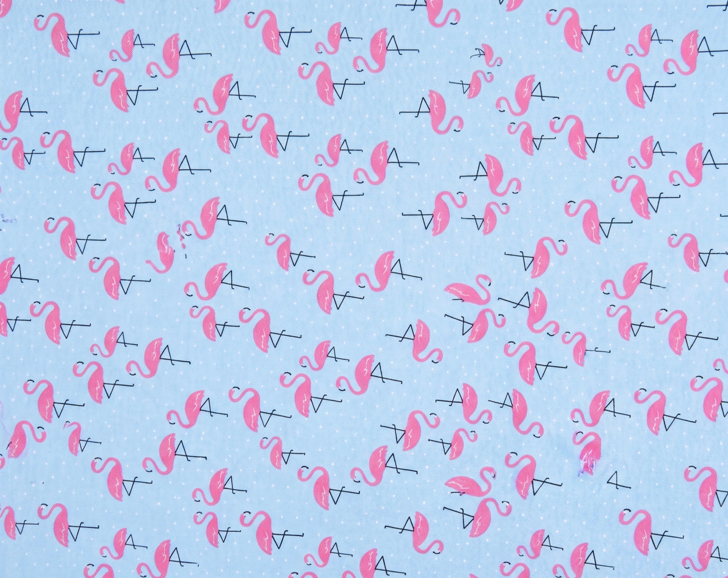 Flamingo Ponytail Scrub Cap