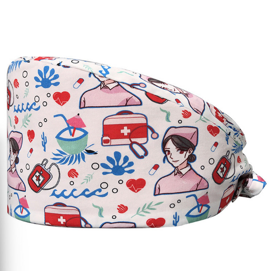 Tropical Emergency Scrub Cap
