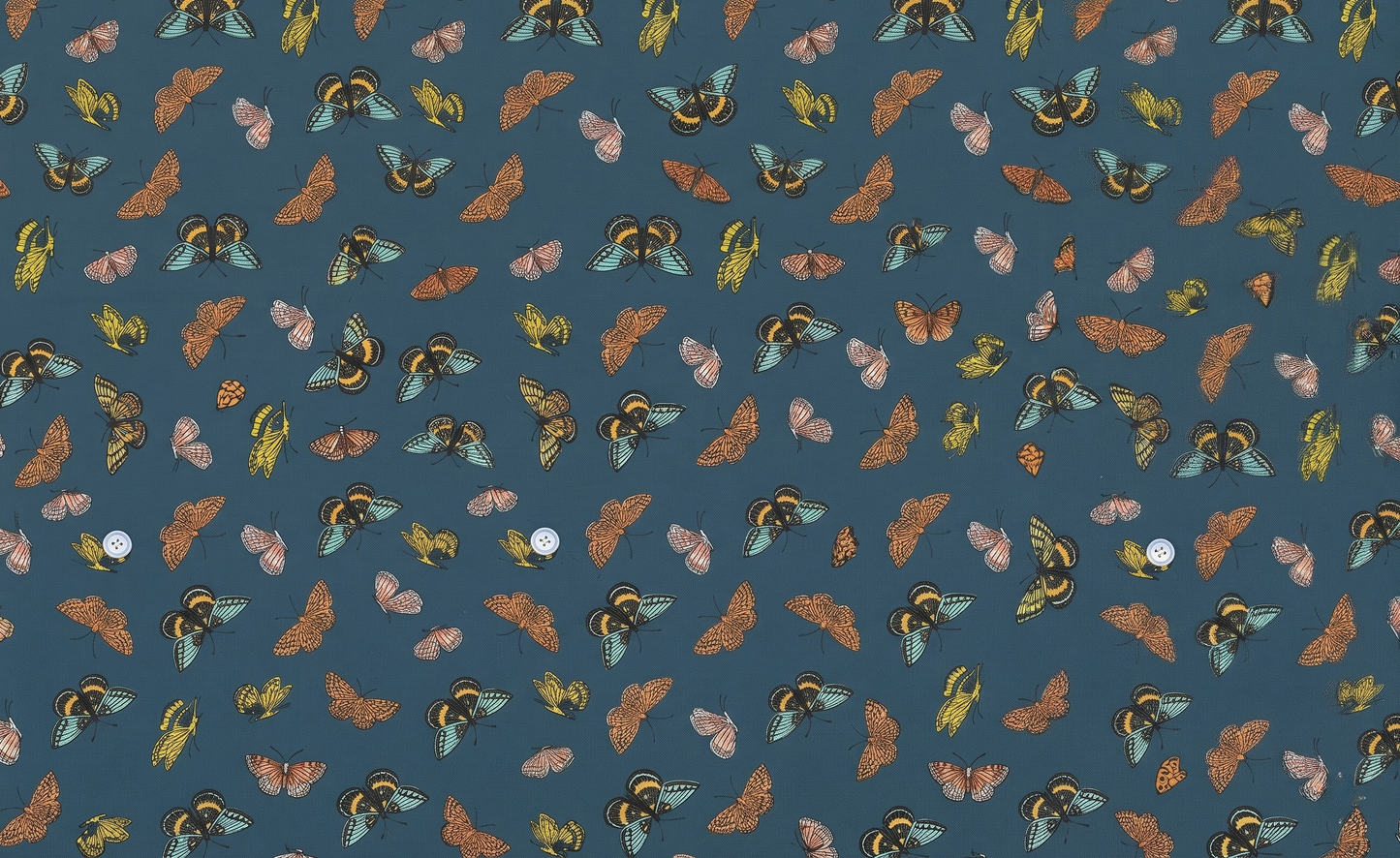 Butterflies Ponytail Scrub Cap