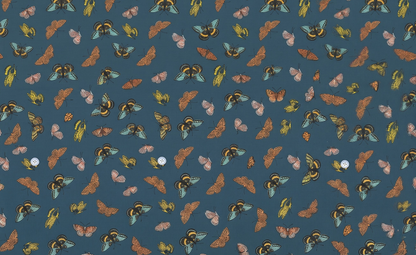 Butterflies Ponytail Scrub Cap