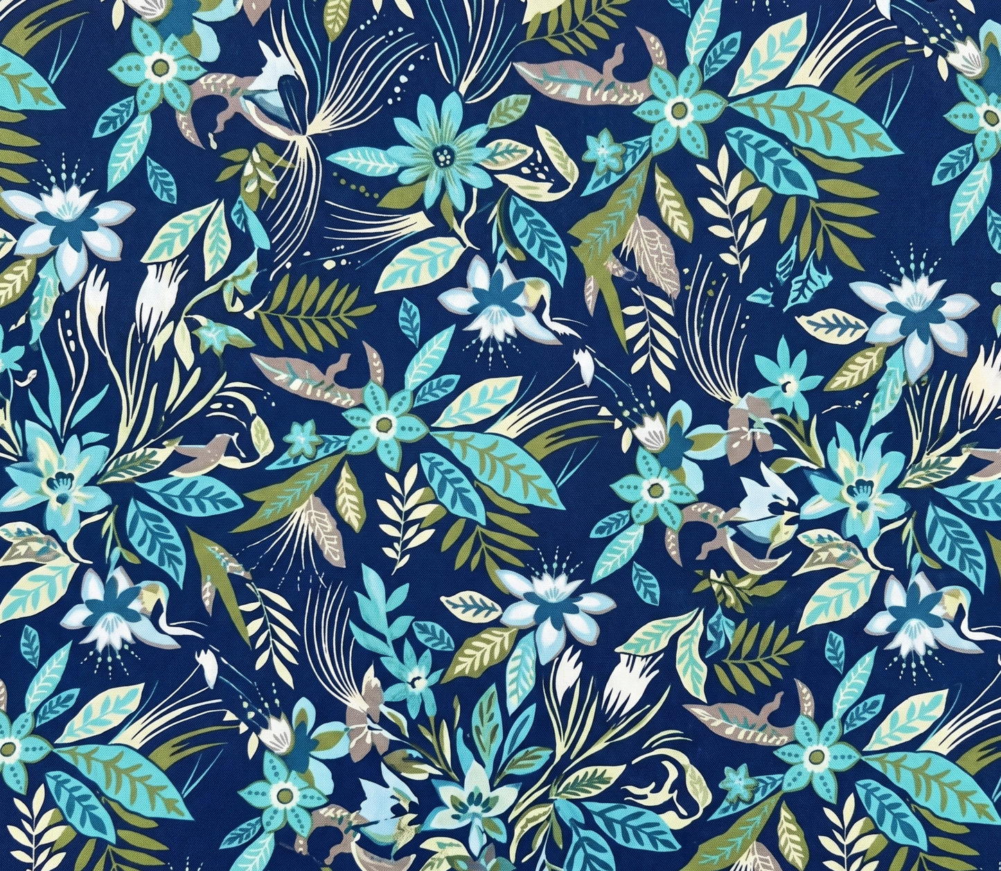 Sky Garden Ponytail Scrub Cap