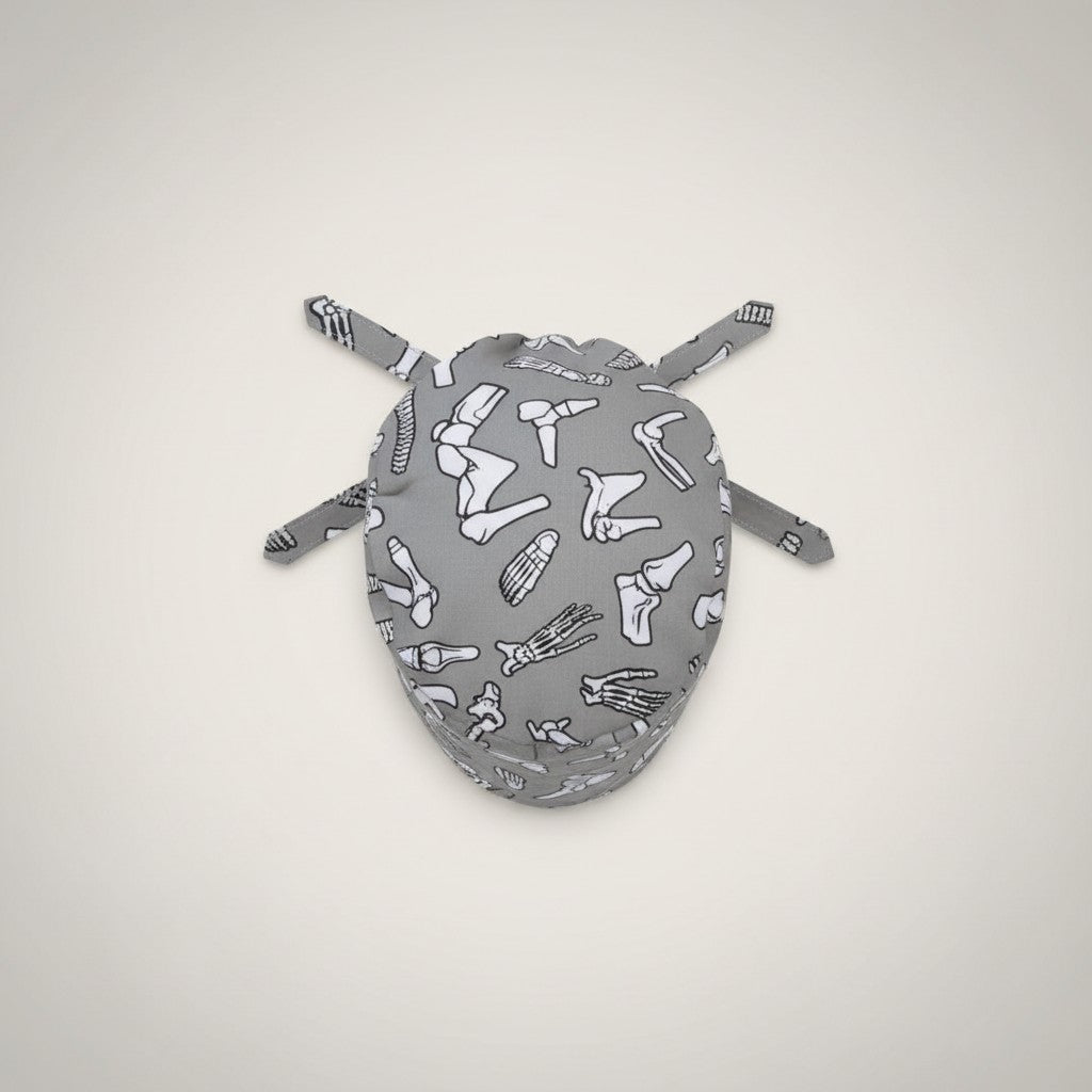 Gray Bones Scrub Cap