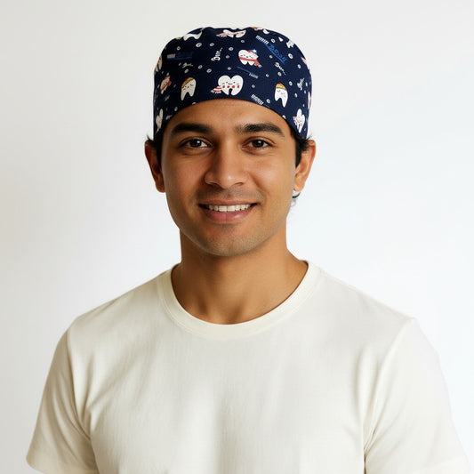 Winter Dental Scrub Cap