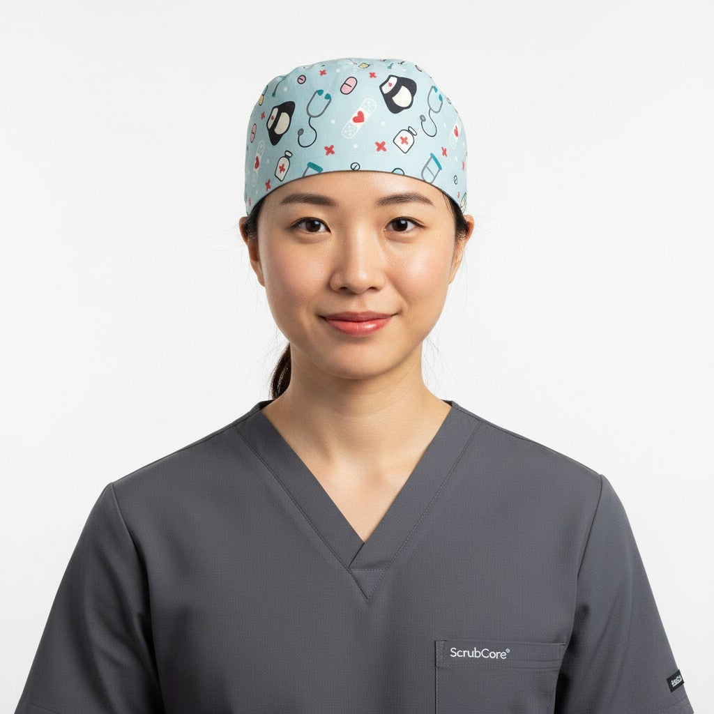 Love Patch Scrub Cap
