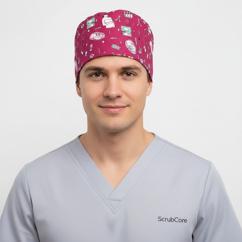 Obstetrician Scrub Cap