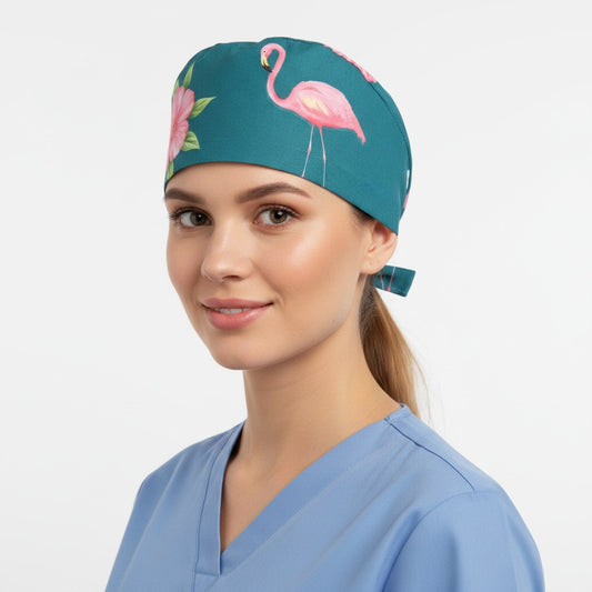 Flamingo Srcub Cap