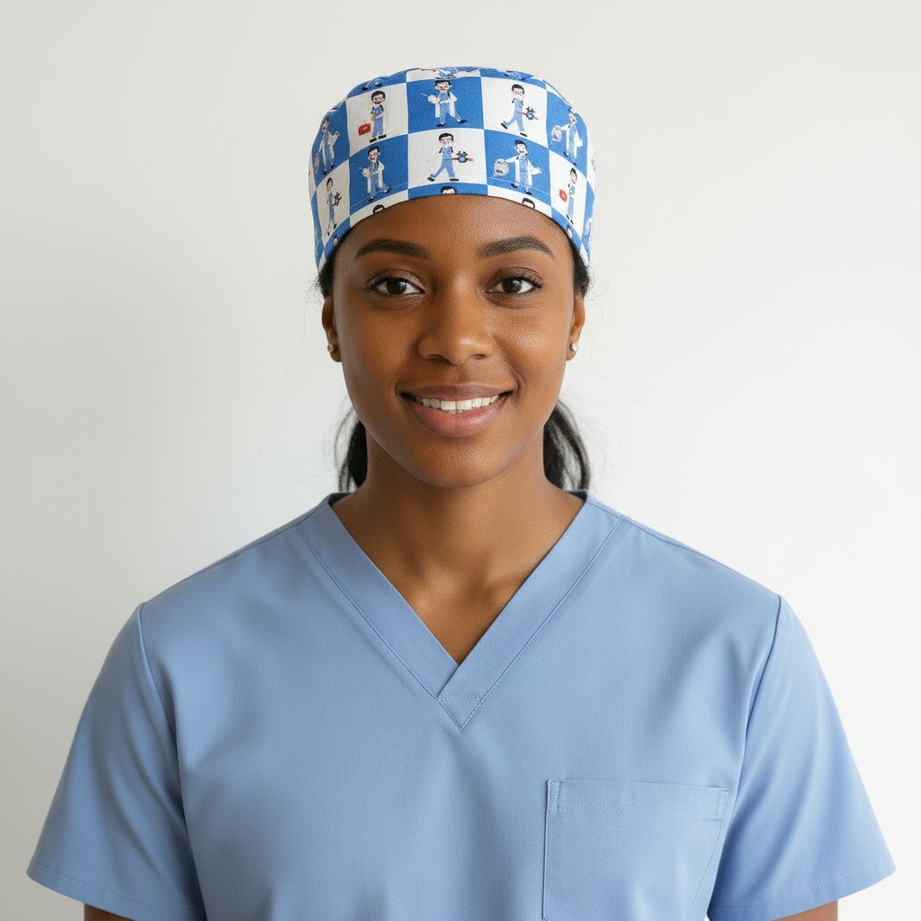 Medical Superheroes Scrub Cap