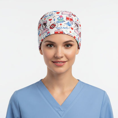 Tropical Emergency Scrub Cap