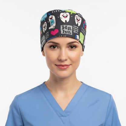 Happy Tooth Scrub Cap