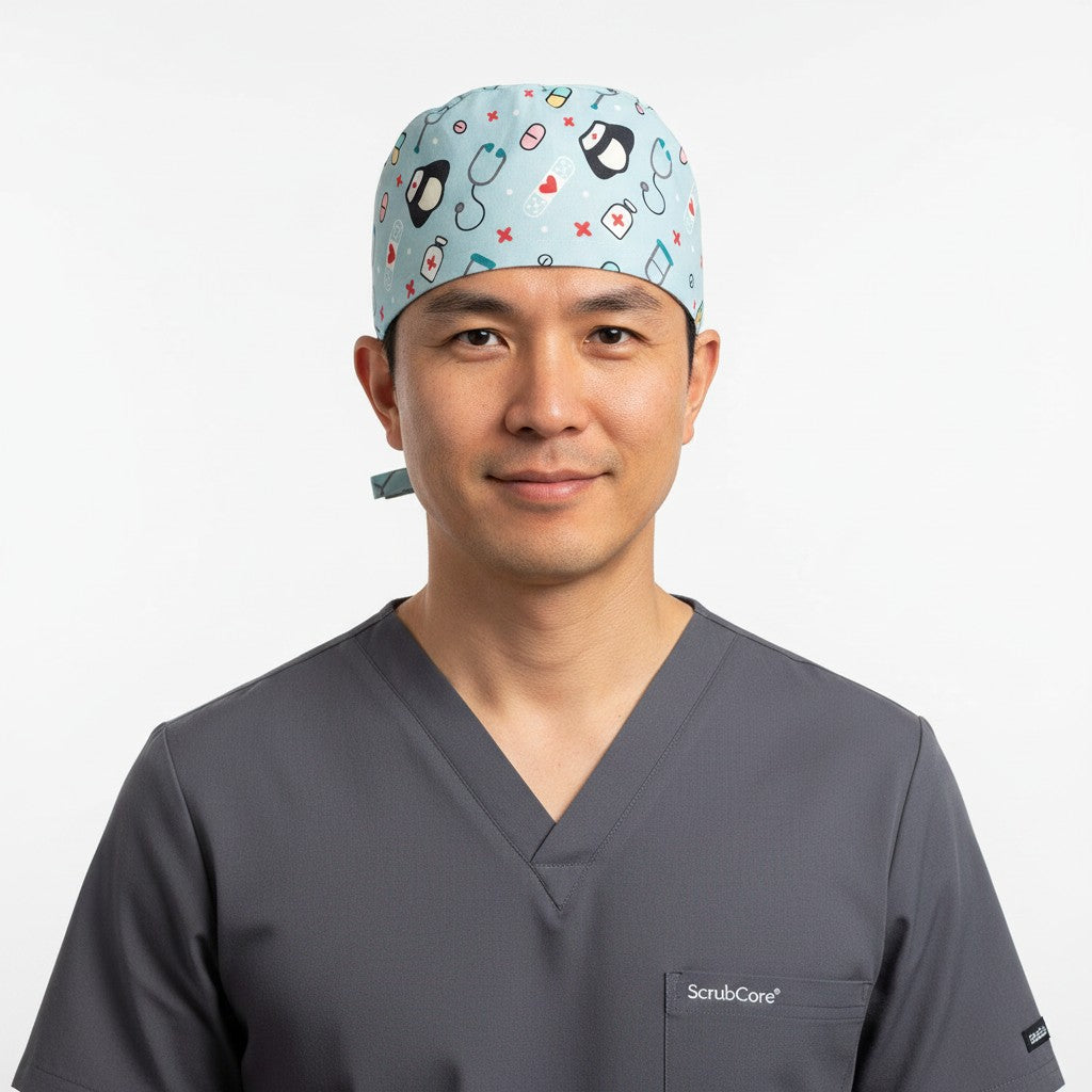 Love Patch Scrub Cap