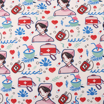 Tropical Emergency Scrub Cap