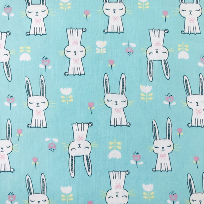 Blue Bunny Scrub Cap