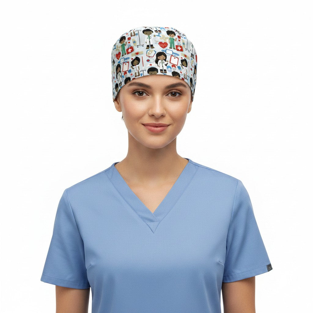 Medical Team Scrub Cap