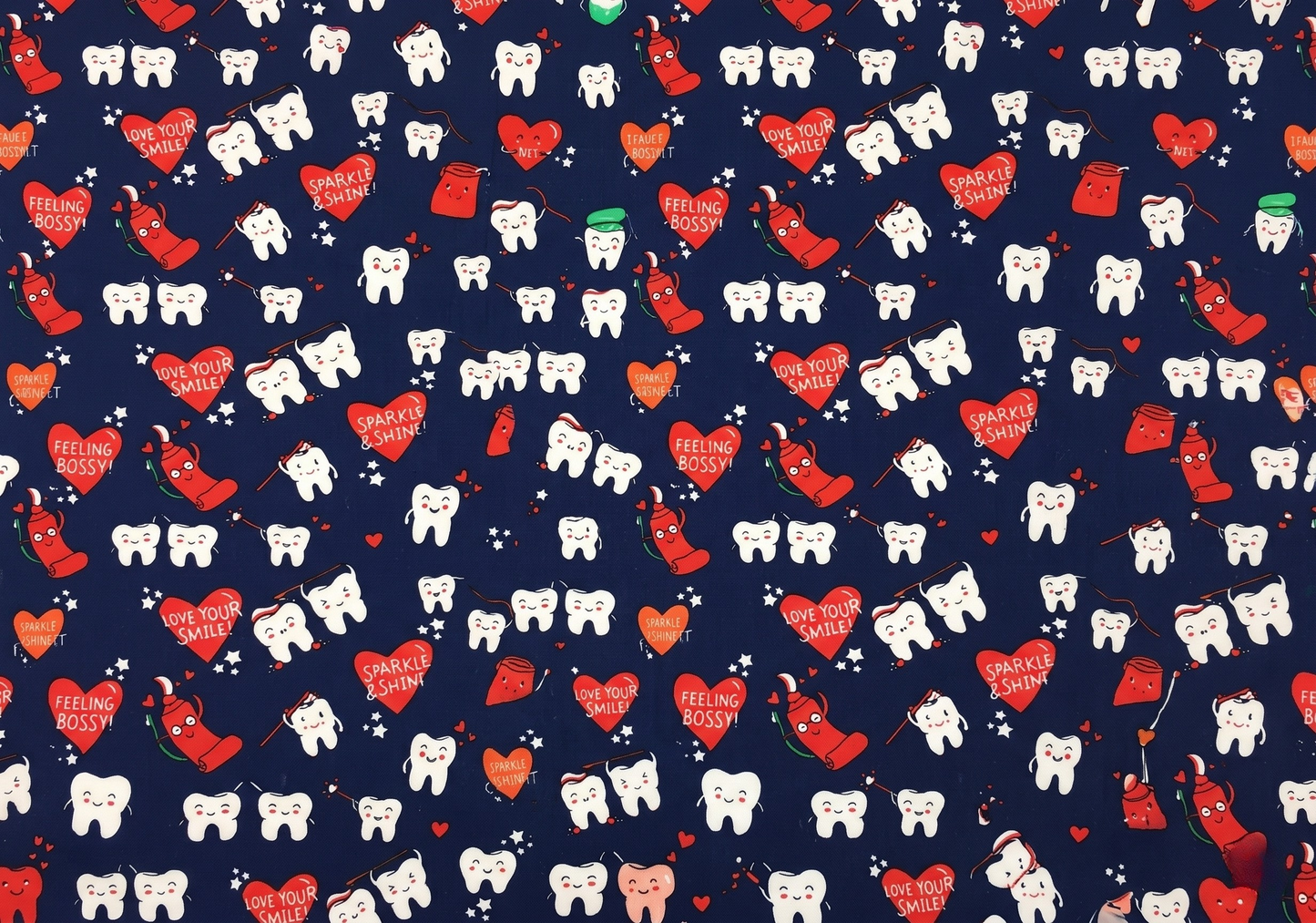 Teeth Friends Scrub Cap