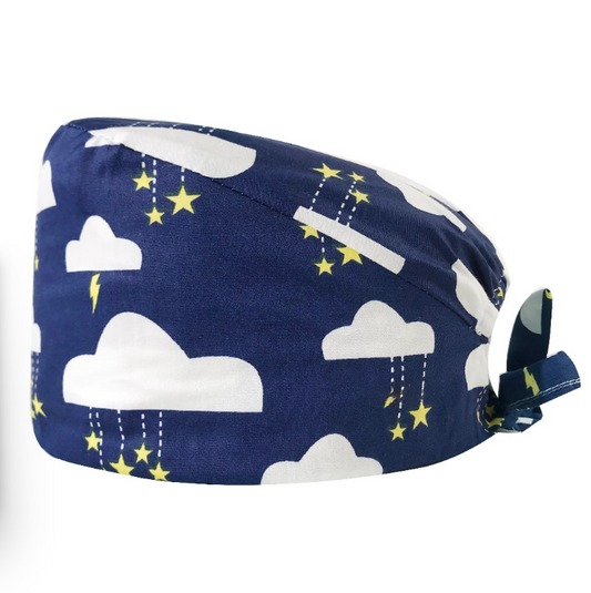 Midnight Thunder Scrub Cap