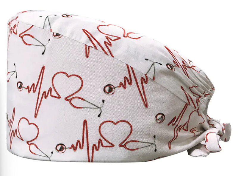 Burgundy Scrub Cap