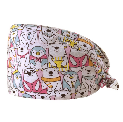 Cozy Bears Scrub Cap