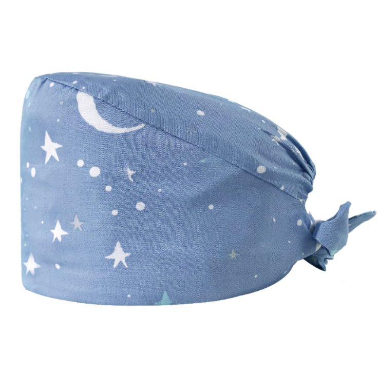 Navy Sky Scrub Cap